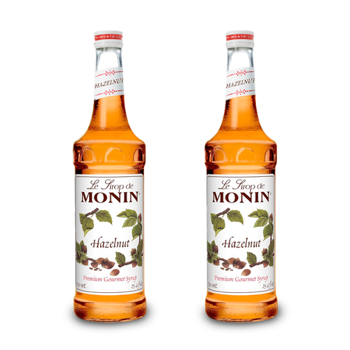 MONIN Saborizante de Avellana 750ml (2 pack)