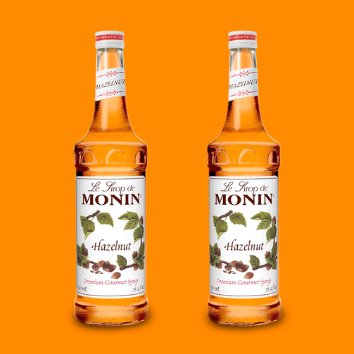 MONIN Saborizante de Avellana 750ml (2 pack)