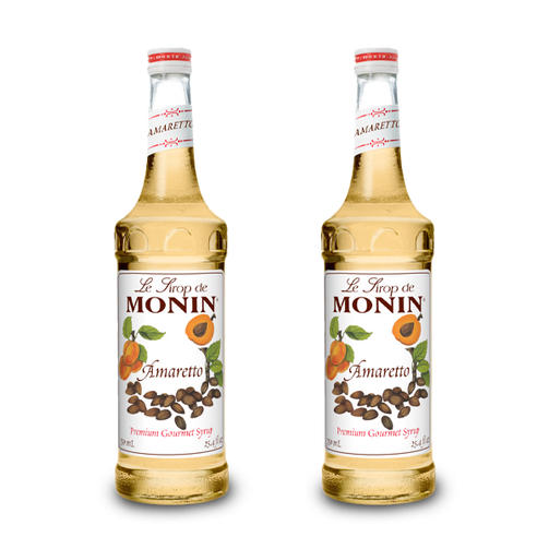 MONIN Saborizante de Amaretto 750ml (2 pack)